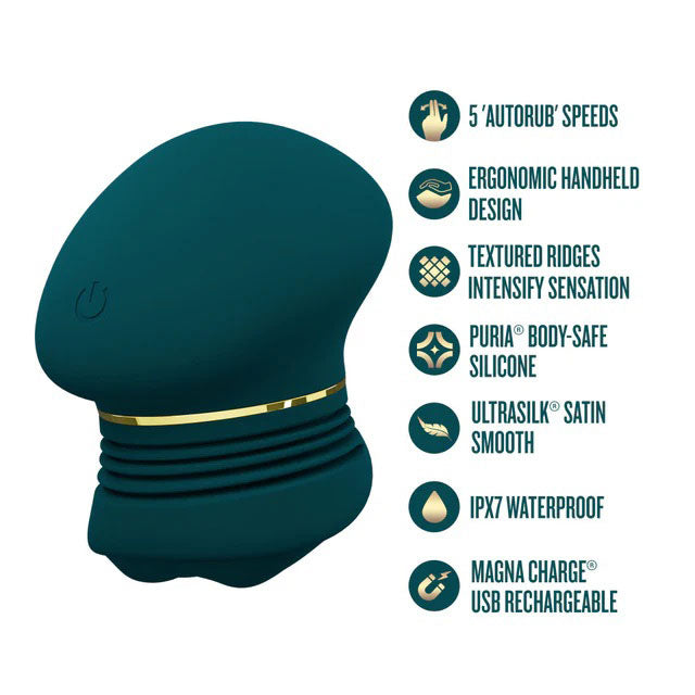 The Blush Collection Riana (Dark Teal) – Clitoral Stimulator > Sex Toys For Ladies > Clitoral Vibrators and Stimulators