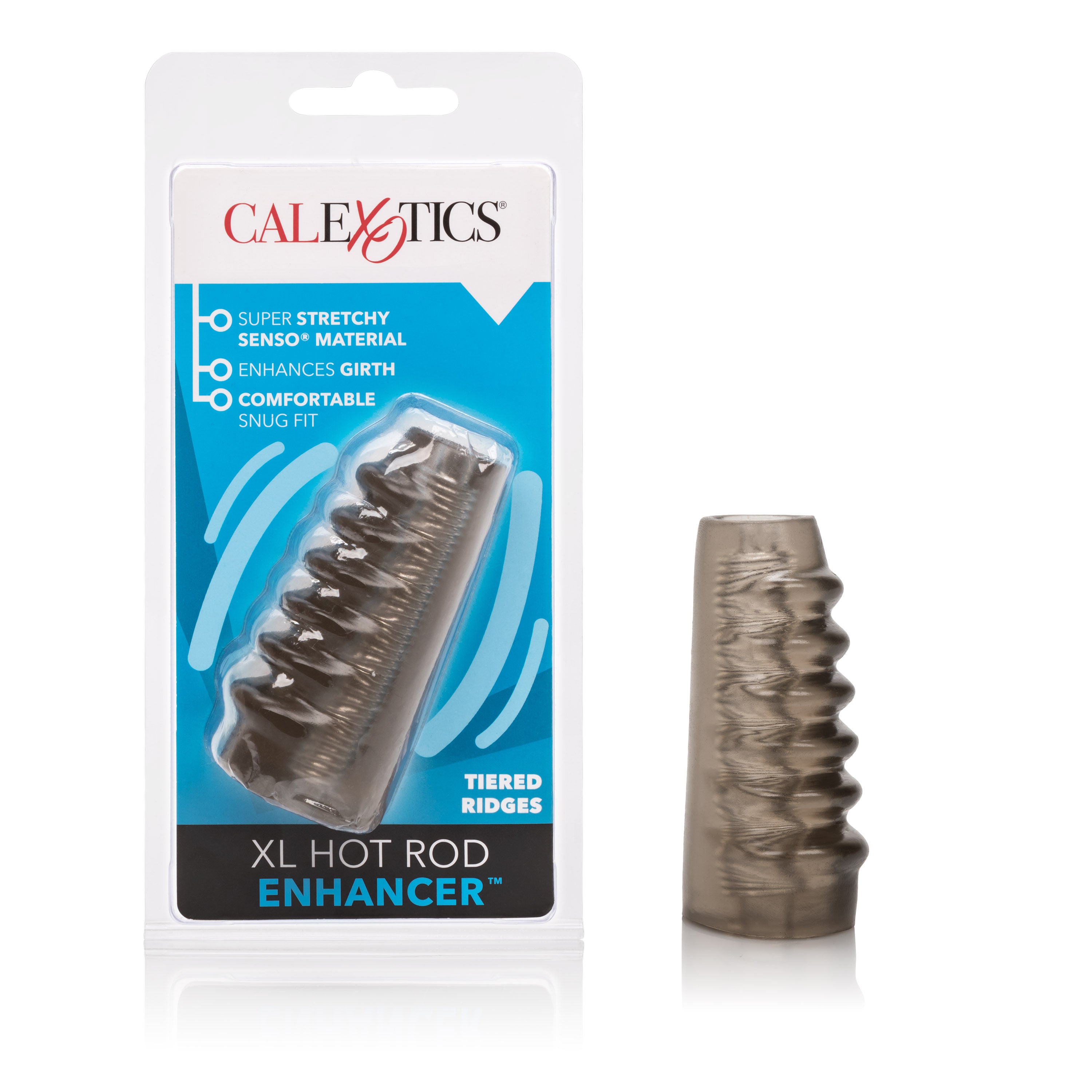 Bigger and Better Hotrod Penis Sleeve Enhancer in Smoke Color SLEEVES
