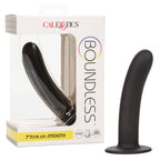 Boundless Smooth 7 Inch Black Suction Cup Probe Dildo > Dildos > Neutral Dildos