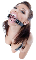 Fetish Fantasy Extreme Spider Gag – Steel Ring Wide-Open Gag