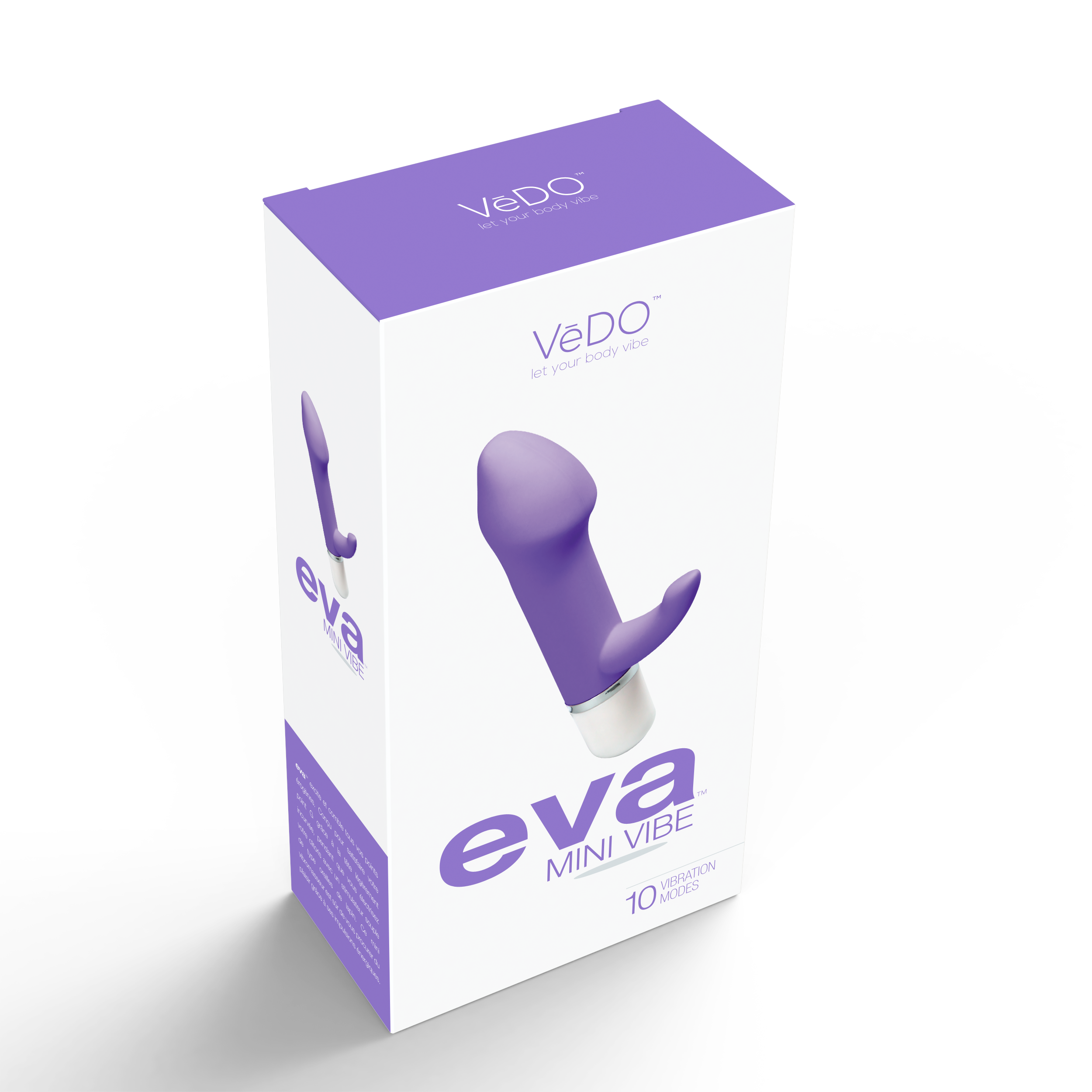 Eva Mini Vibe Pink Rabbit Style G-Spot and Clitoral Vibrator > Vibrators > Ladies > Rabbit