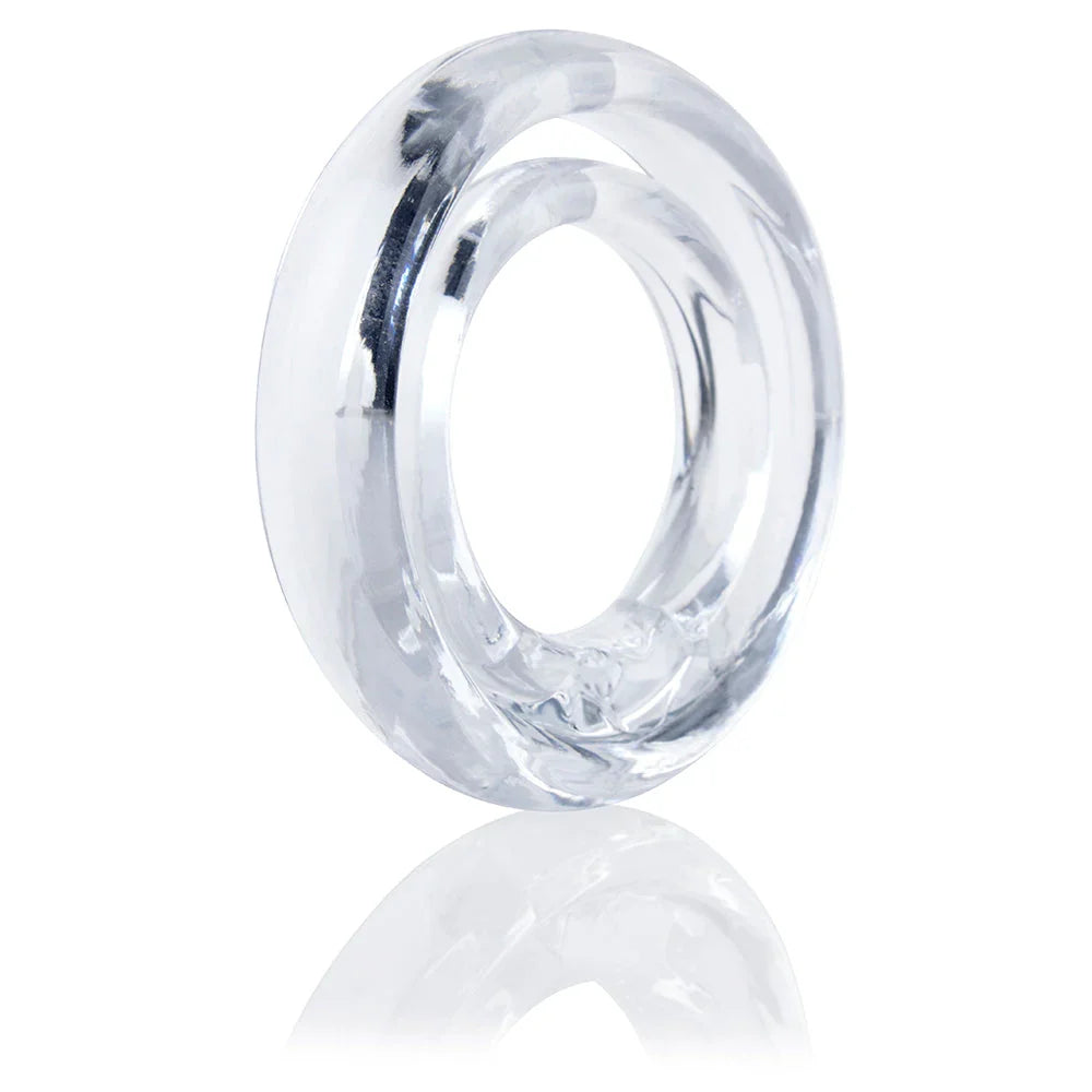 RingO RingO 2 Dual Cock Ring – Dual Loop Penis and Testicles Ring > Cock Ring > Single