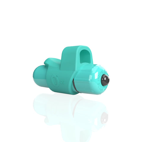 4B FingO Slim Finger Vibrator with Deep Rumbling Motor Kiwi