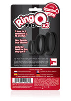 Screaming O Ringo Pro X3 – Silicone Stretchy Trio Pack Cock Rings > Cock Ring > Sets