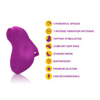 Carlee Finger Vibrator with 10 Tapping Modes Berry > Sex Toys For Ladies > Clitoral Vibrators and Stimulators