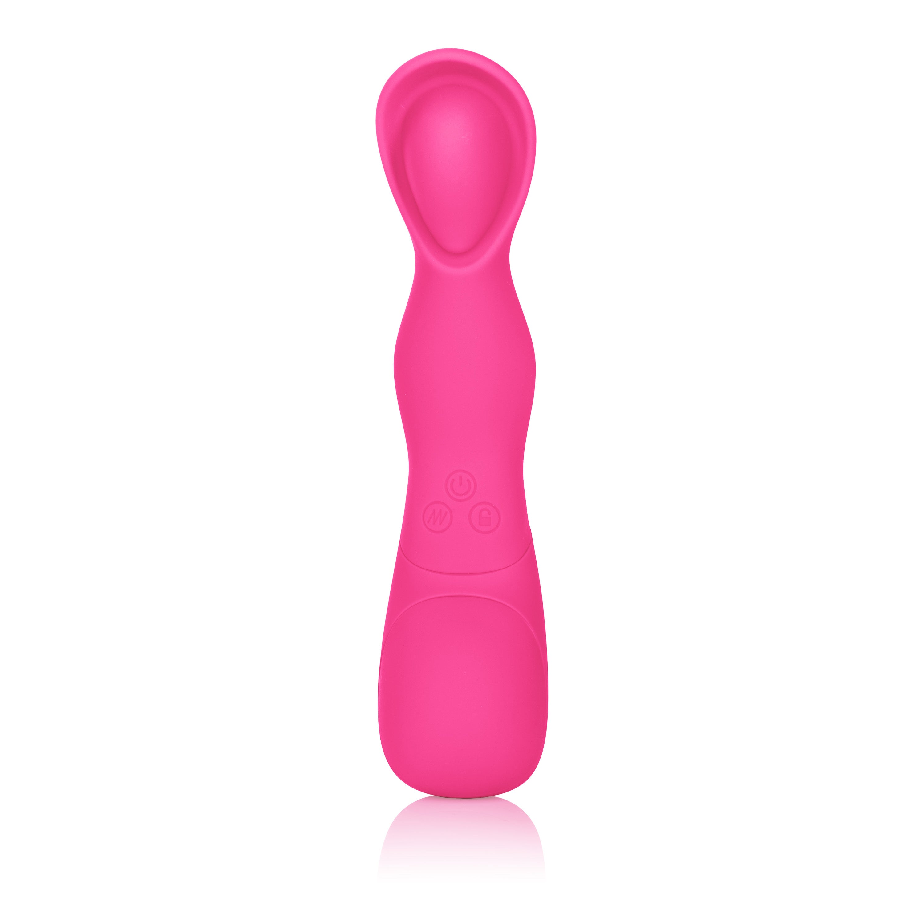 Impress Scoop Blue Silicone Wand Massager with 12 Functions Vibrators