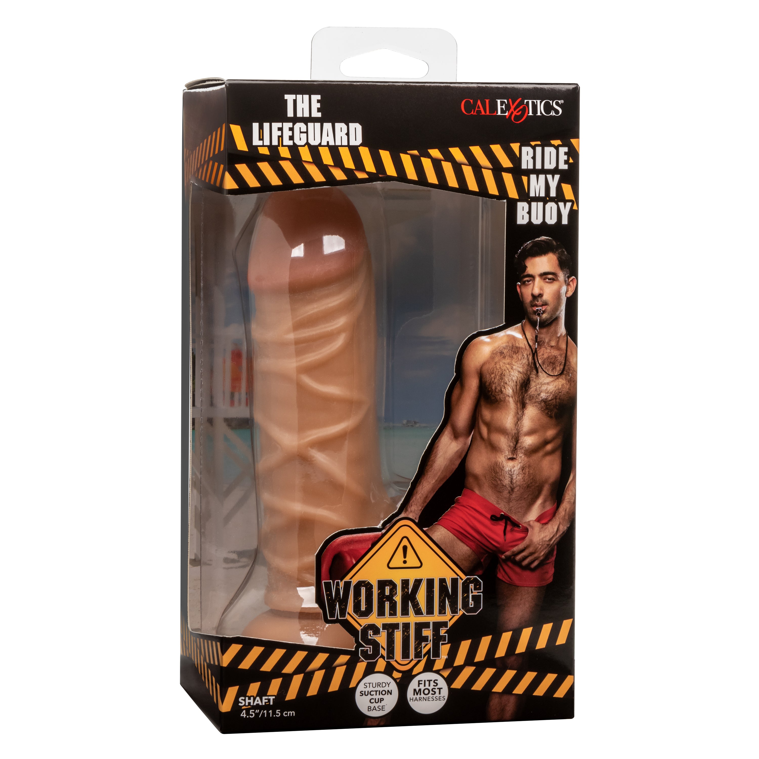 Working Stiff The Lifeguard 4.5" Tan Dildo - Flexible > Dildos > Slim Dildos