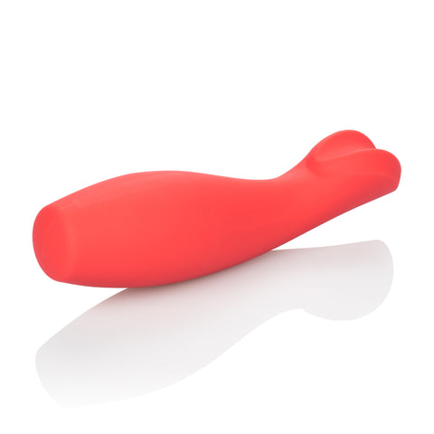 Red Hot Ignite Red Silicone Compact Clitoral Vibrator with 10 Intense Functions and USB Rechargeable Waterproof Design STIMULATORS