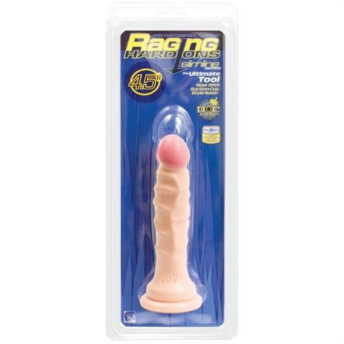 Raging Hard Ons Slimline With Suction Cup – Slim Dildo Dildos & Dongs