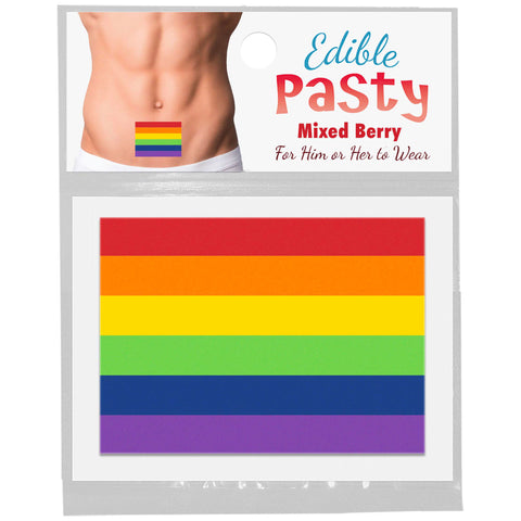 Rainbow Pride Edible Body Pasty for Adult Intimacy Play Pasties