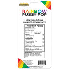 Rainbow Pussy Pop – Multi-Flavored Erotic Candy Lollipop > Novelties > Candy & Edible Items