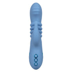 California Dreaming Santa Cruz Blue Coaster Massager with Triple Flickering Teaser and Waterproof Design > Vibrators > Ladies > Rabbit