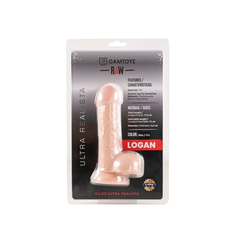 Raw Ultra Realistic Double Layered Dildo Galen 20.3cm Dongs Realistic