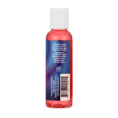 Razzels Sinful Strawberry Warming Personal Lubricant 2.5 Oz Flavoured Lube