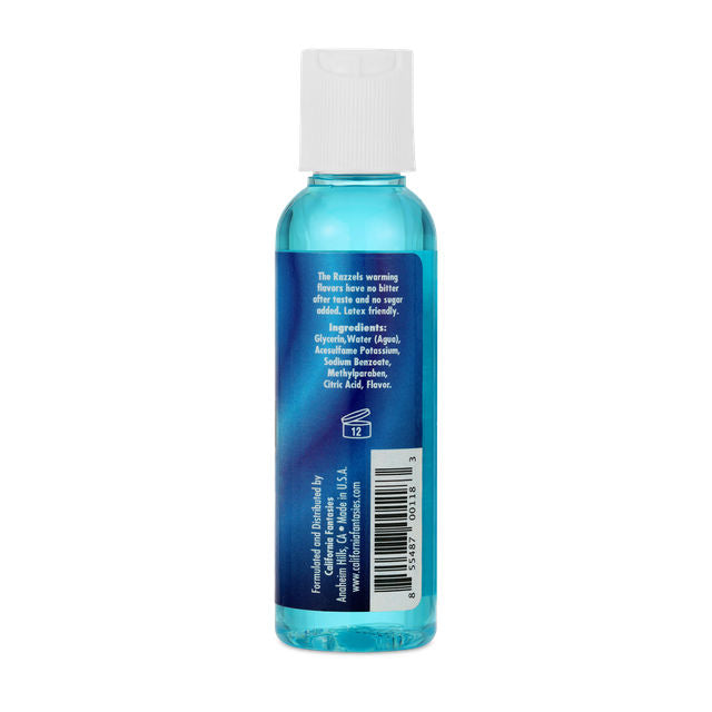 Razzels Tropical Teeze Warming Lubricant 2 Oz Bottle Flavoured Lube
