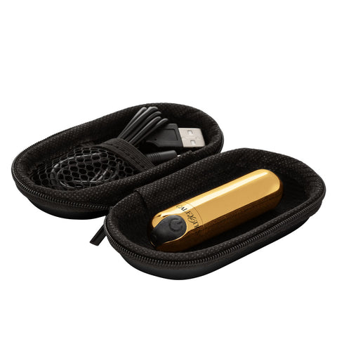 Rechargeable Hideaway Bullet Petite Vibrating Massager with Case BULLETS