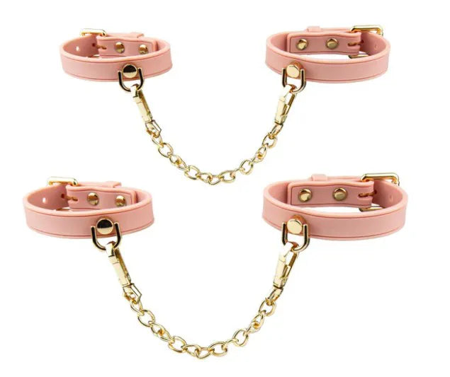 Temptasia Ardor Wrist and Ankle Restraints – Body-Safe Silicone Restraint Set > Bondage Gear > Restraints
