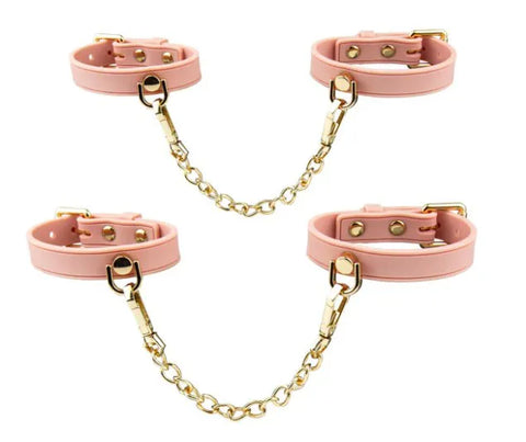 Temptasia Ardor Wrist and Ankle Restraints – Body-Safe Silicone Restraint Set > Bondage Gear > Restraints