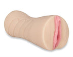 Realistic Cream Pie Pussy Masturbator with Textured Interior > Sex Toys For Men > Masturbators > Manual