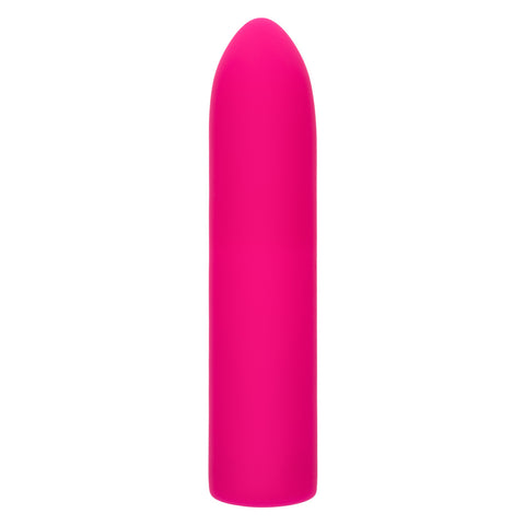 Rechargeable Classic Chic Mini Liquid Silicone Pink Mini Massager with 10 Speeds BULLETS