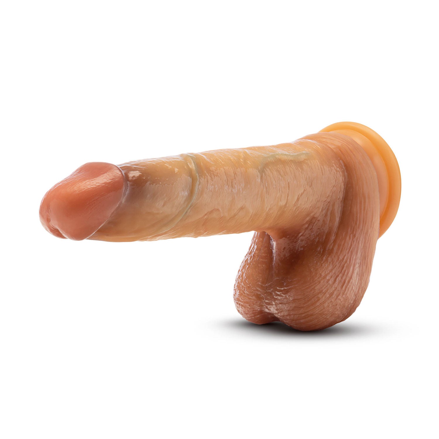 Renaissance DaVinci 8 Inch Realistic Sliding Dildo Tan Dongs Realistic
