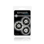 Renegade Dyno Rings Black Cock Rings Set of 3 > Cock Ring > Sets