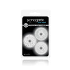 Renegade Dyno Rings Clear Cock Rings Set of 3 > Cock Ring > Sets