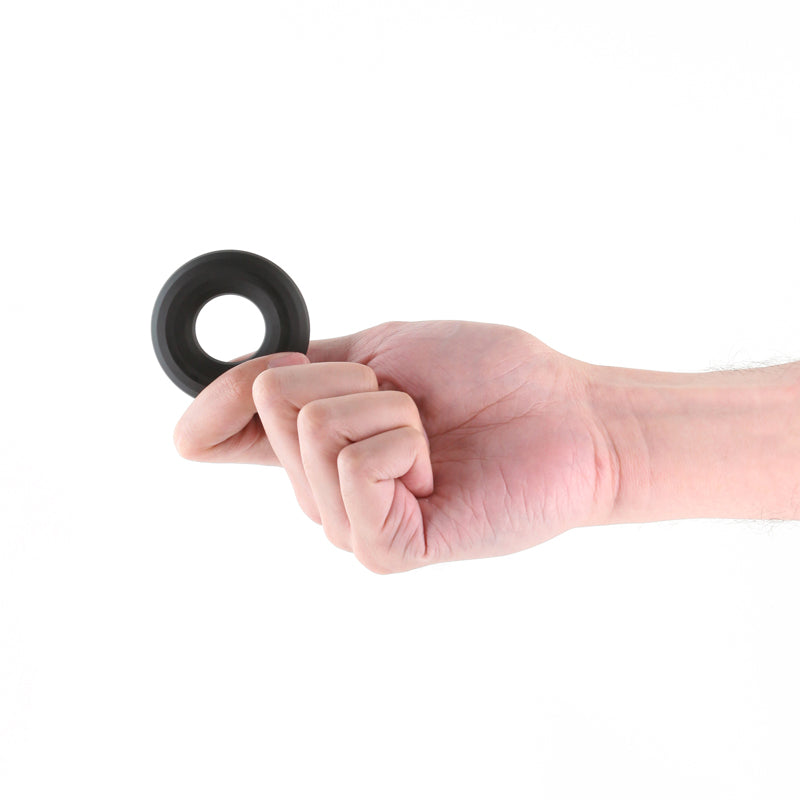 Renegade Fireman Ring - Medium - Comfortable Silicone Stretch Fit Secondary image