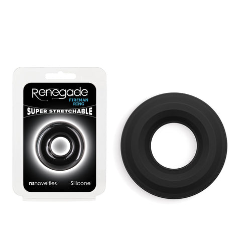 Renegade Fireman Ring - Small - Silicone Comfort Fit - Super Stretch COCK RINGS