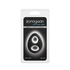 Renegade Romeo Soft Stretchy Black Cock Ring > Cock Ring > Single