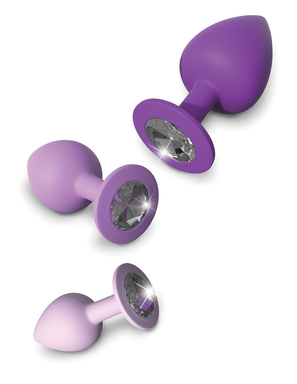 Fantasy For Her Little Gems Trainer Set – Set of 3 Sizes Anal Plugs > Anal Range > Butt Plug Kits
