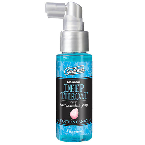 Goodhead Deep Throat Spray (Cotton Candy) – Oral Spray Oral Gels & Sprays