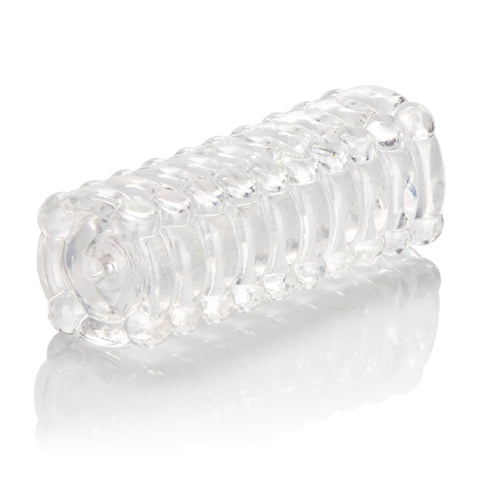 Ribbed Stroker Masturbator for Enhanced Sensation and Comfort Strokers - Manual