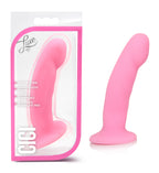 Cici– Silicone G-Spot 5" Dong with Satin Smooth Finish - Pink / Purple / Blue > Dildos > Neutral Dildos