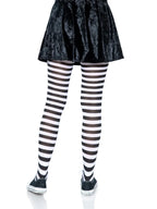 Leg Avenue Jada Striped Tights – Premium Women's Hosiery > Clothes > Hosiery > Pantyhose & Tights