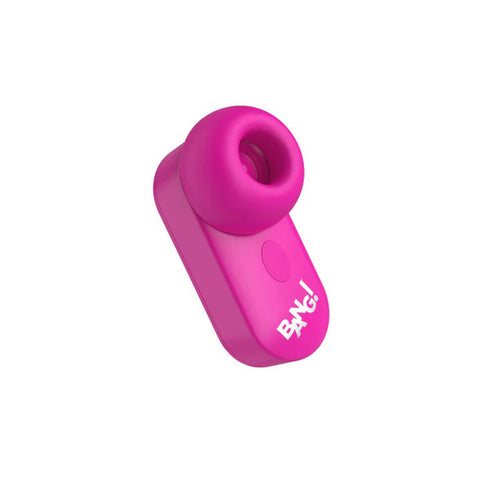 Mini Clitoral Stimulator Vibrator in Pink with Five Suction Speeds STIMULATORS