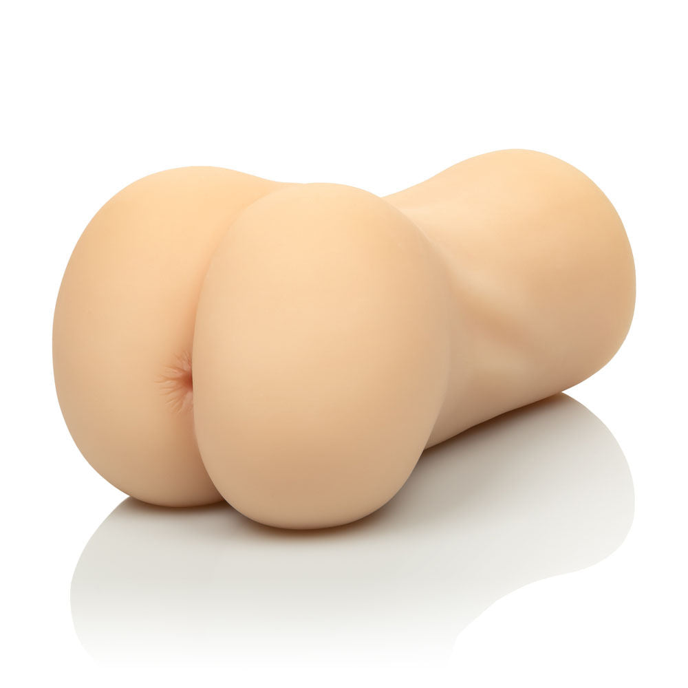 Stroke It Ass (Ivory) – Ultra Tight Textured Masturbator Strokers - Manual