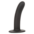 Boundless 6"/15.25cm Smooth Black Silicone Probe with Suction Cup Base Black > Dildos > Neutral Dildos