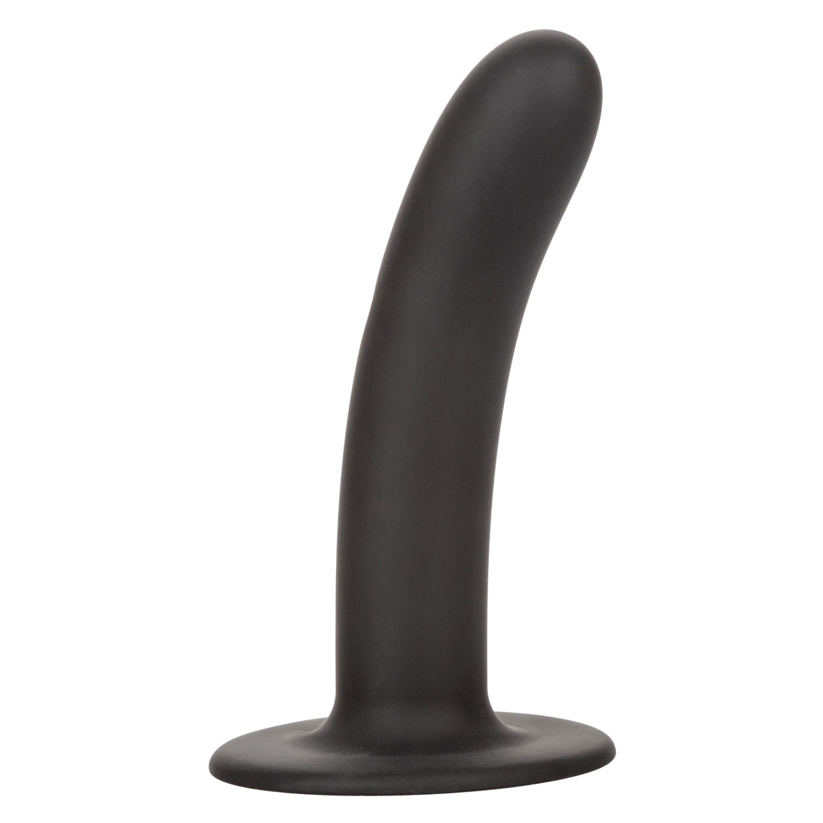 Boundless 6"/15.25cm Smooth Black Silicone Probe with Suction Cup Base Black > Dildos > Neutral Dildos