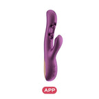 Gem App Control Rabbit Vibrator with G-Spot Clamping Balls > Vibrators > Ladies > Rabbit