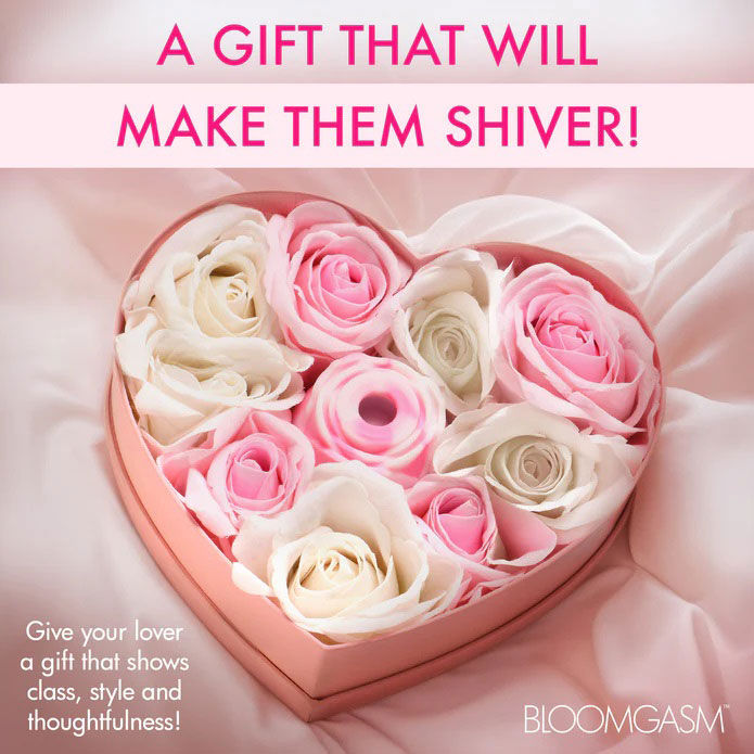 Rose Lovers Gift Box with Pink Swirl Clitoral Sucking Vibrator > Essentials > Massage Gift Set