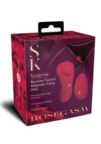 Rosegasm Red Remote Control Silicone Panty Vibe with 10 Modes > Sex Toys For Ladies > Rose Stimulators