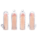 Magic Soft Stretchy Tickler Sleeves Kit Clear Penis Sleeves Set > Sex Toys For Men > Penis Sleeves