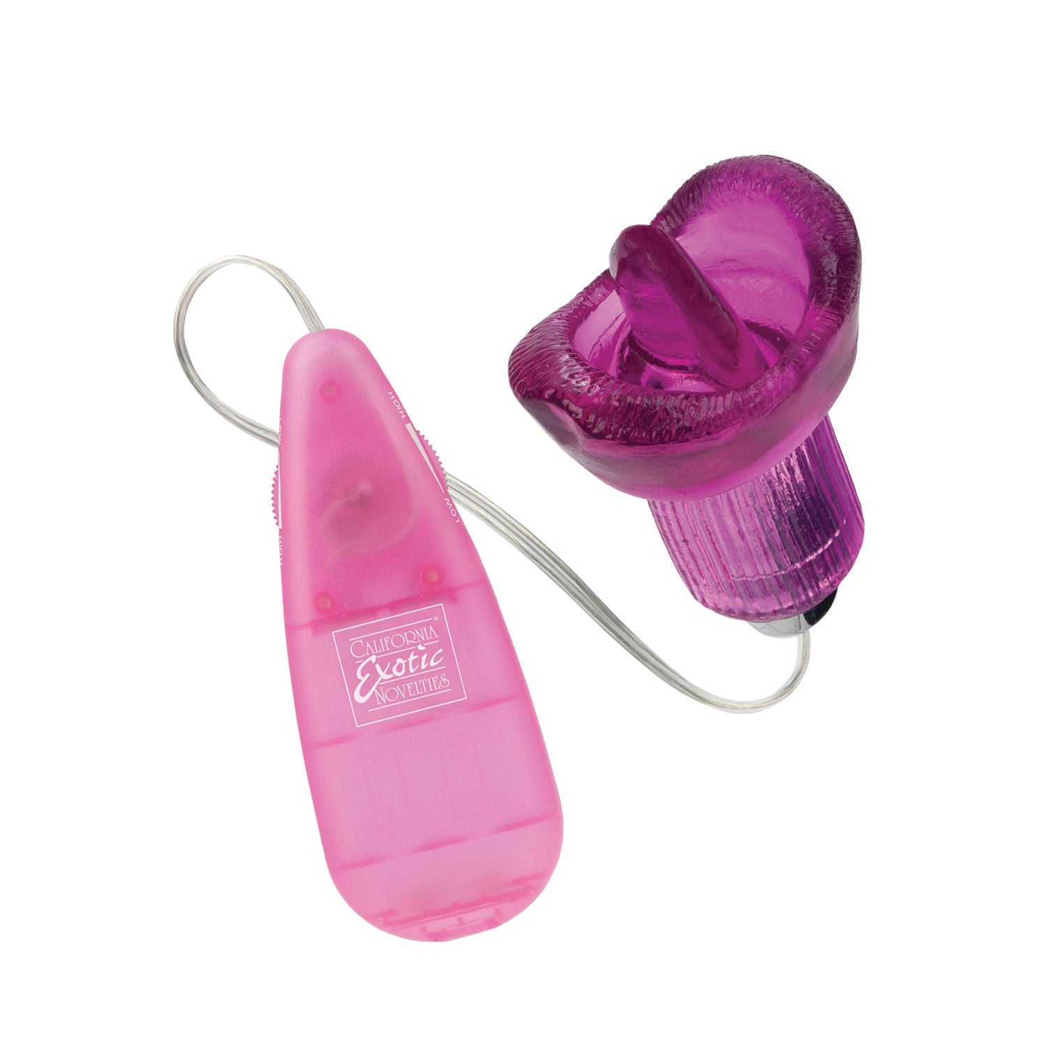 CalExotics Clit Kisser Tongue Vibrator with Removable Bullet BULLETS