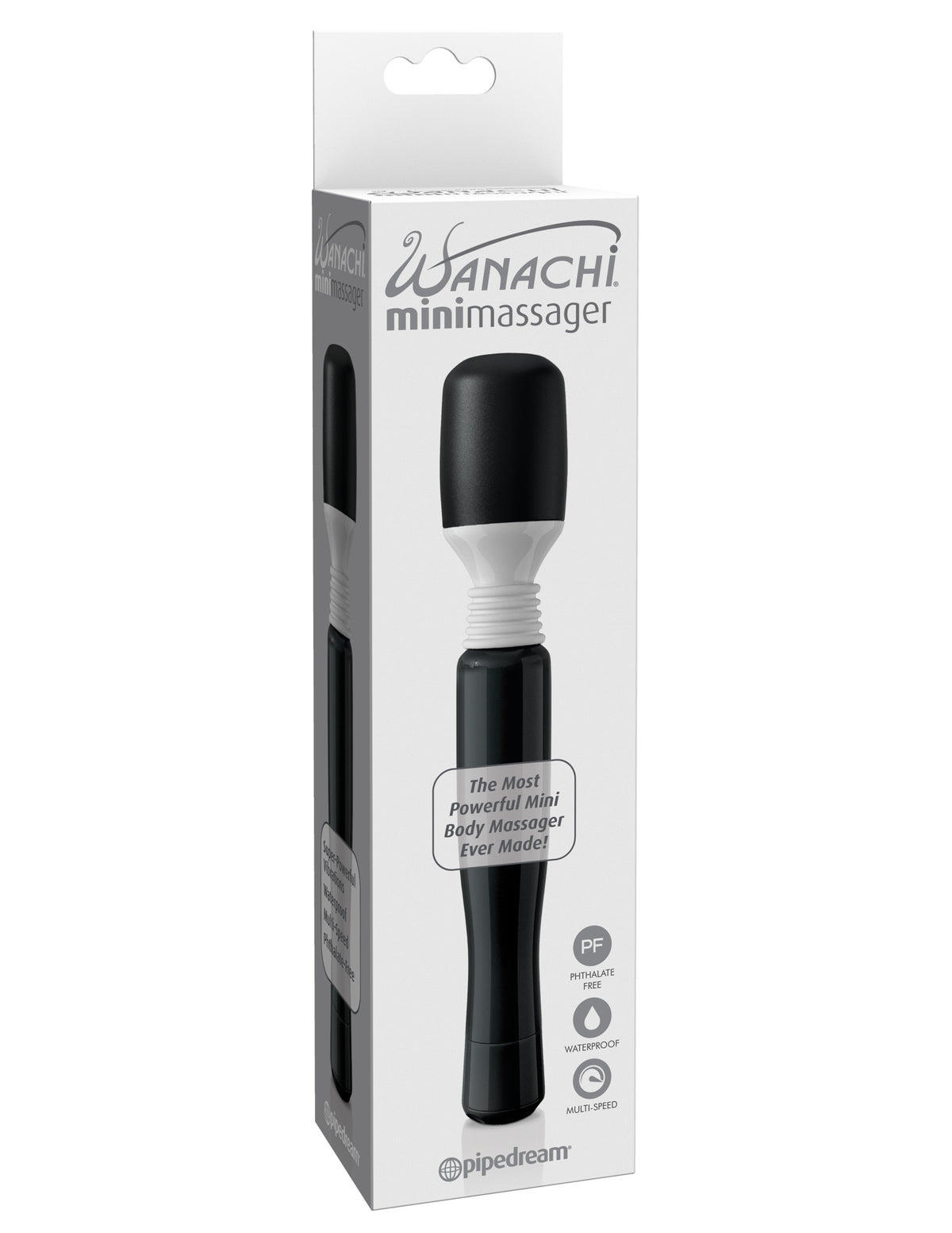 Mini Wanachi Cordless Mini Massager Black > Sex Toys > Mini Massagers