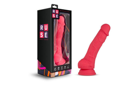 Ruse Hypnotize Cerise Dildo 7.5 Inch Realistic Toy DONGS