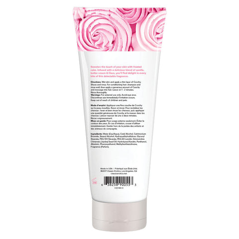 Coochy Shave Cream Frosted Cake Scented 12.5 Fl Oz Cream Massage Oil