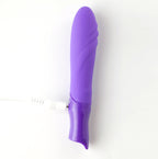 Margo Silicone Textured Bullet Vibrator Neon Purple Small > Vibrators > Mini Vibrators
