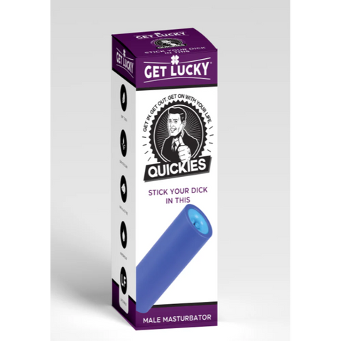 Quickies Stick Your Dick in This – Ultra-Soft Waterproof Sleeve with Ribbed Textures for Intense Stimulation > Sex Toys For Men > Masturbators Manual