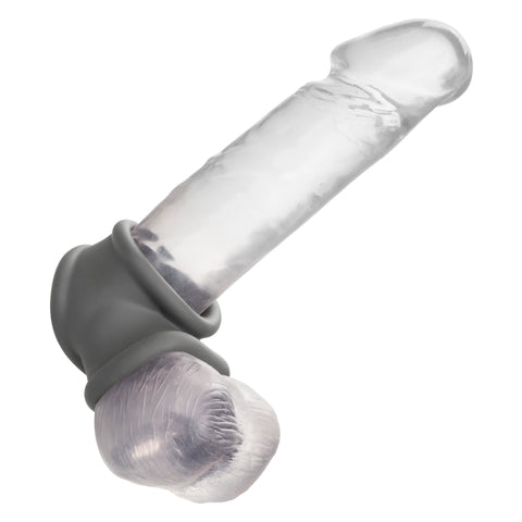 Alpha Liquid Silicone Precision Ring (Gray) – Stretchy Cock Ring COCK RINGS Sling